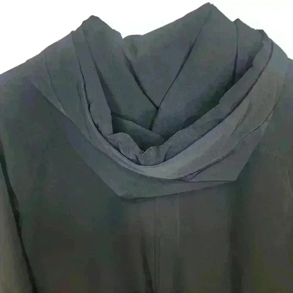 Lululemon Womens Black Gym Running Full Zip Hoodie Jacket Size 6 - Picture 7 of 10